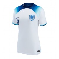 Fotballdrakt Dame England Jordan Henderson #8 Hjemmedrakt VM 2022 Kortermet